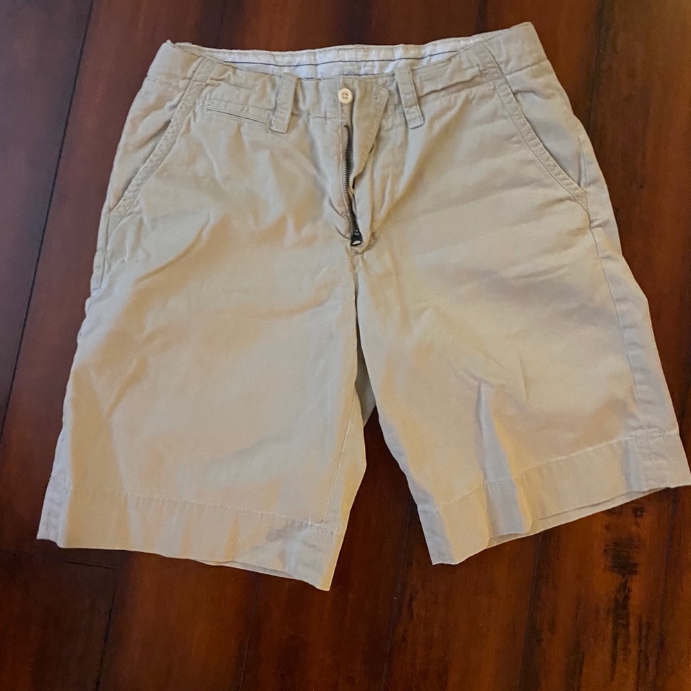 Polo shorts Men’s 30. Tan...light “distressed”.